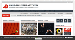 Desktop Screenshot of halle-saalekreis-netzwerk.de