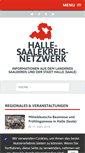 Mobile Screenshot of halle-saalekreis-netzwerk.de